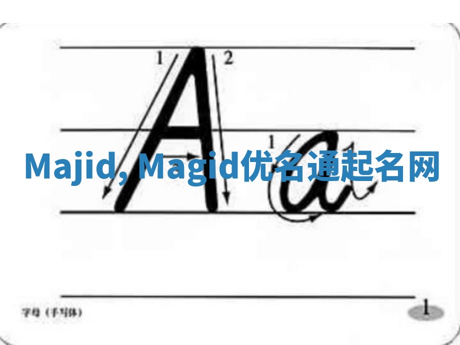 Majid, Magid优名通起名网